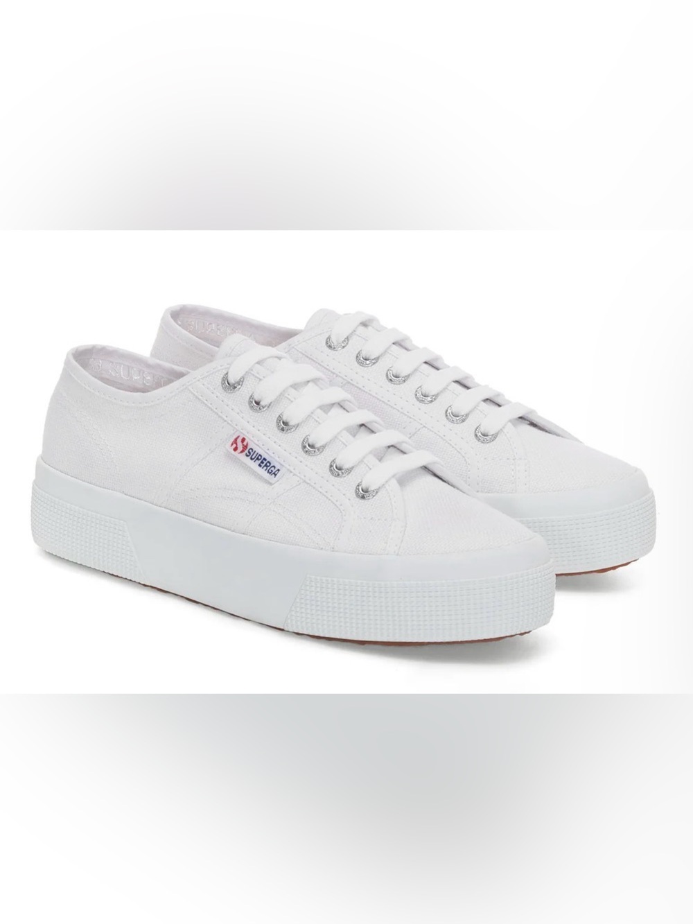 Superga White Platform 2790 sneakers